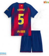 Billiga Barcelona Pau Cubarsi #5 Hemmatröja Barn 2025-26 Kortärmad (+ Korta byxor)